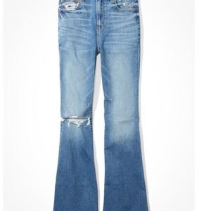 American Eagle Outfitters Light Blue Flare Jeans